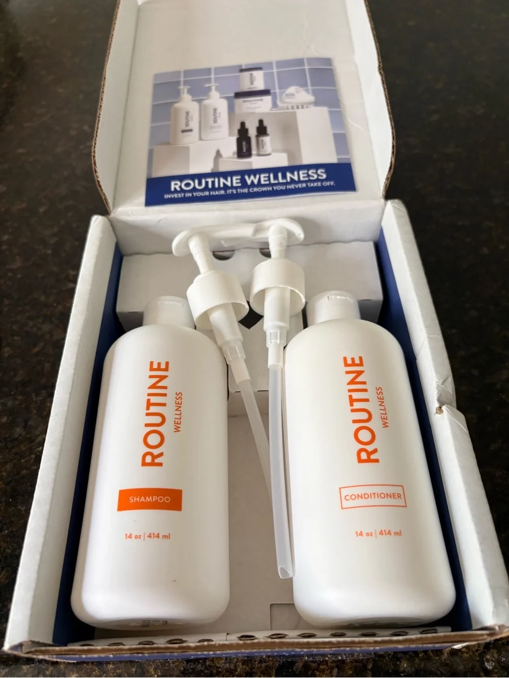 Women’s Shampoo & Conditioner Set Jasmine & Orange Blossom - Picture 1 of 2